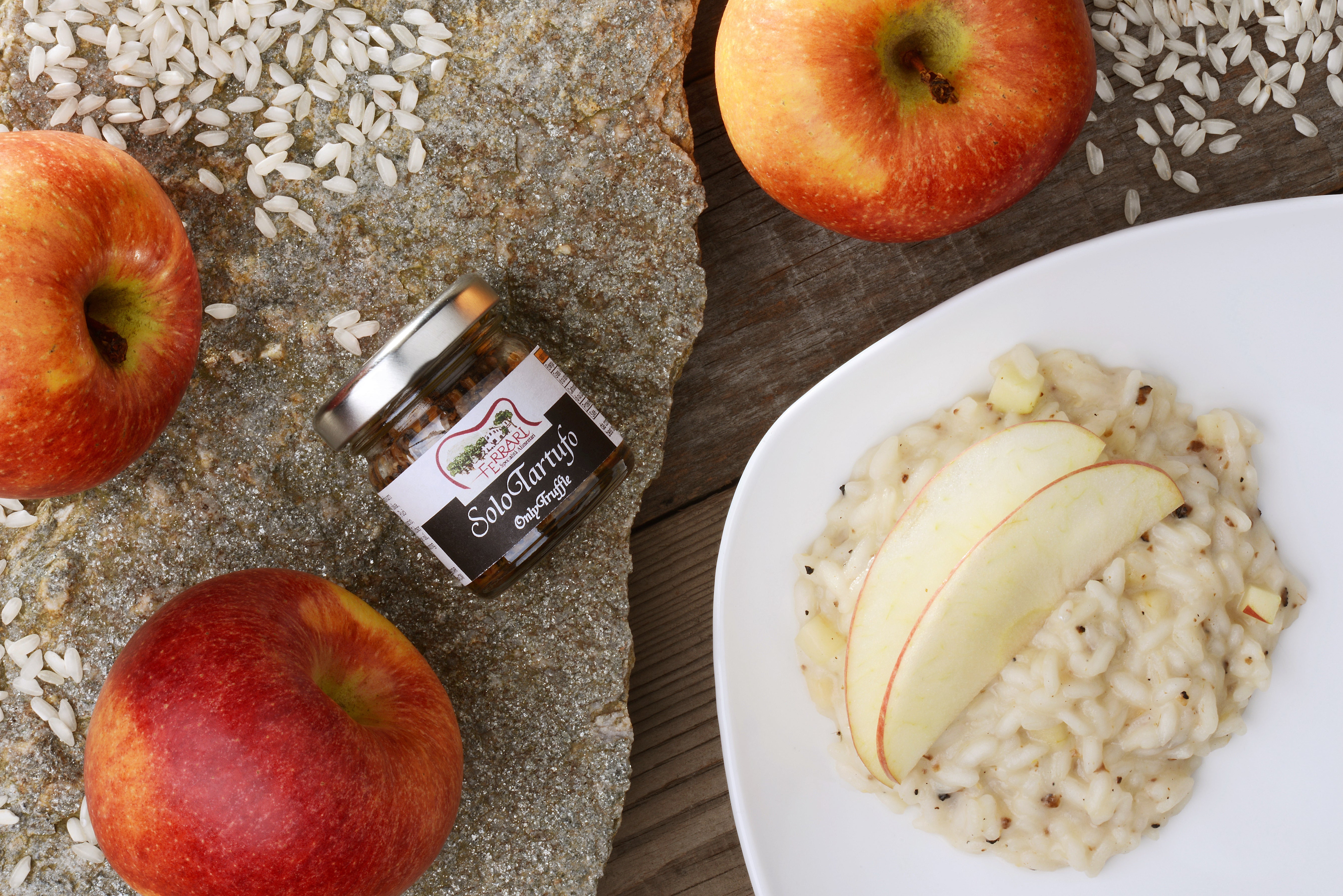 Risotto al Tartufo e Mele - Casa Ferrari