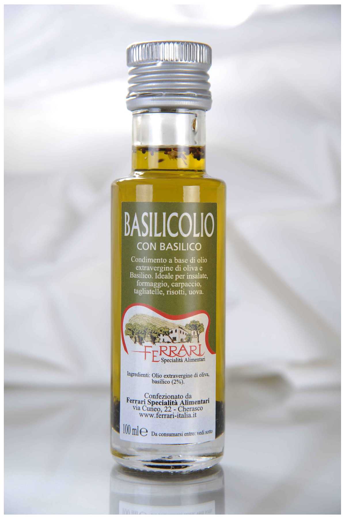 Basilicolio con basilico - Casa Ferrari