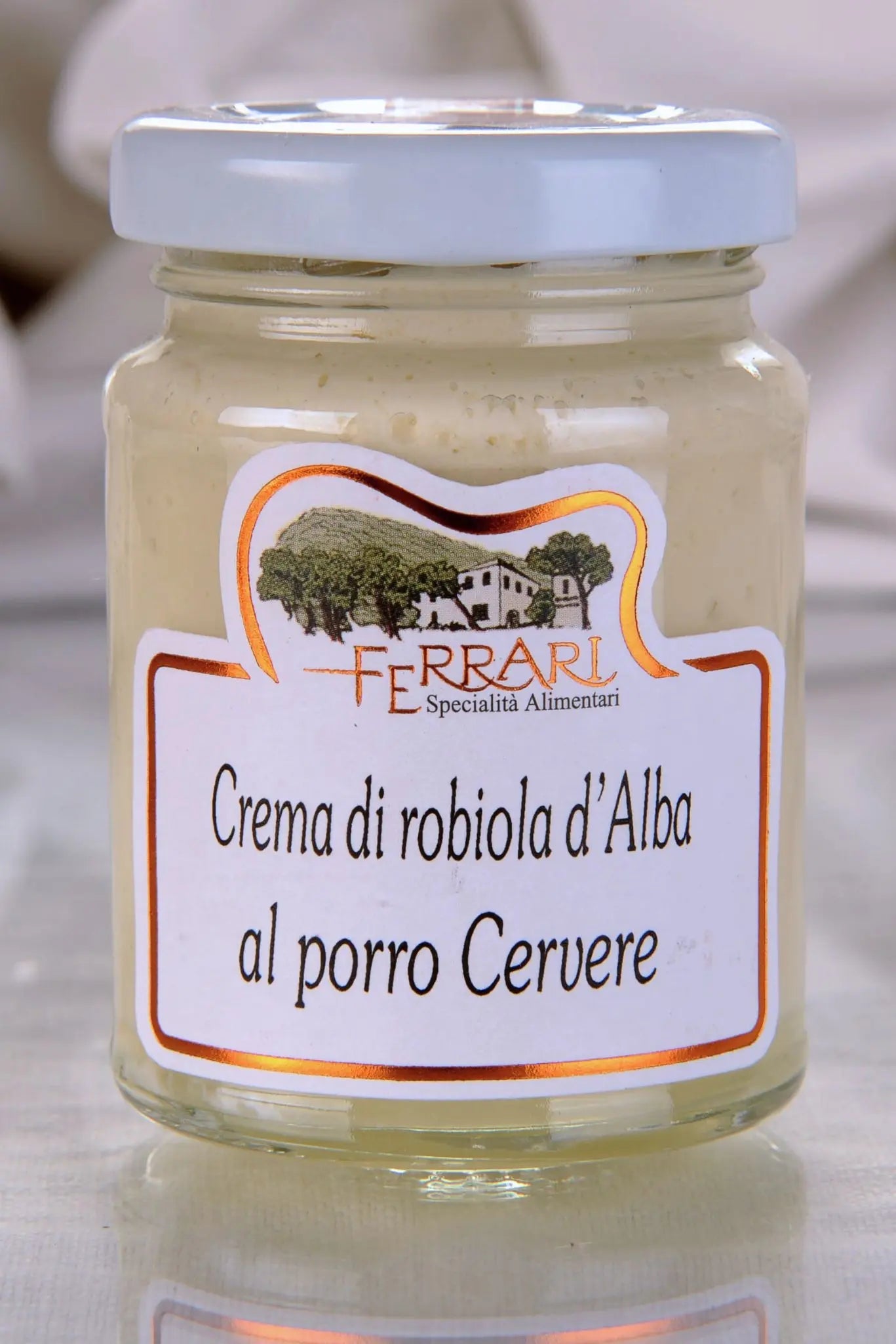 Crema di Robiola d'Alba ai Porri Cervere - Casa Ferrari