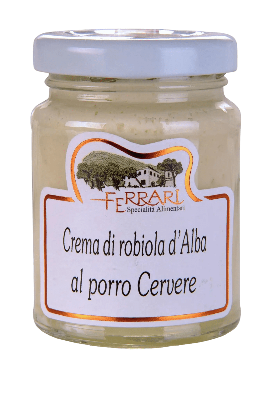 Crema di Robiola d'Alba ai Porri Cervere - Casa Ferrari