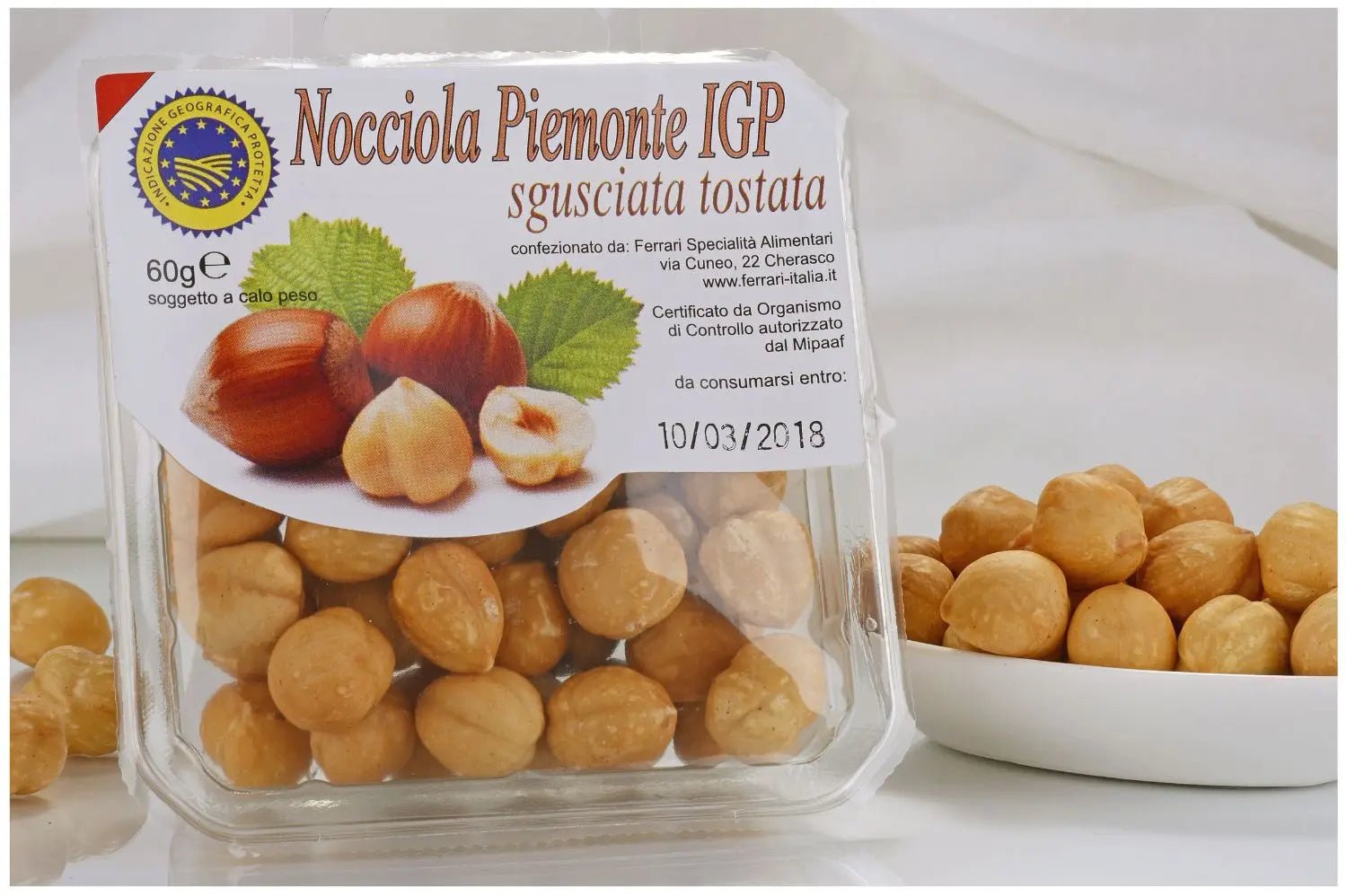 Nocciole Piemonte IGP sgusciate - Casa Ferrari